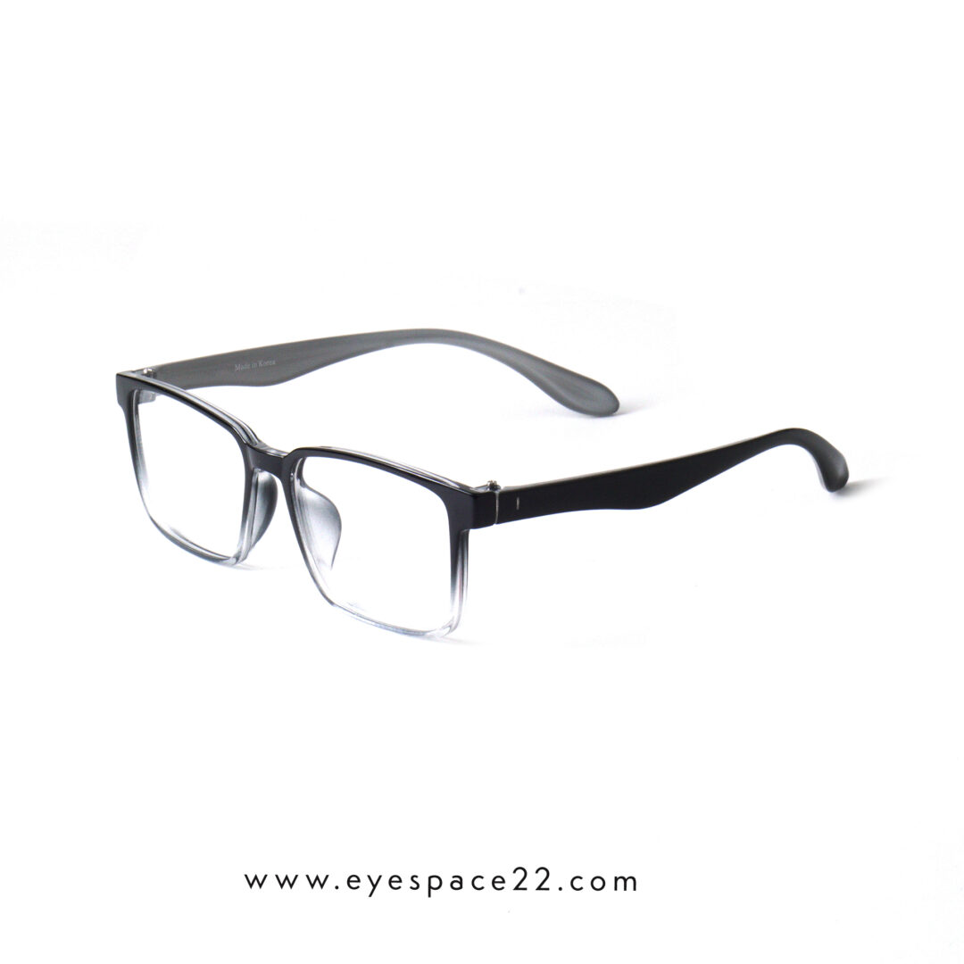 Buy TR90 2857 C5 Black to Clear Gradient Eyeglasses in Bangladesh