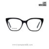 Love Moschino MOL627 807 52 Luxury Black Square Eyeglasses