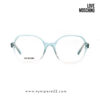Moschino MOL616 MVU Full Rim Transparent Light Blue Eyewear Frame