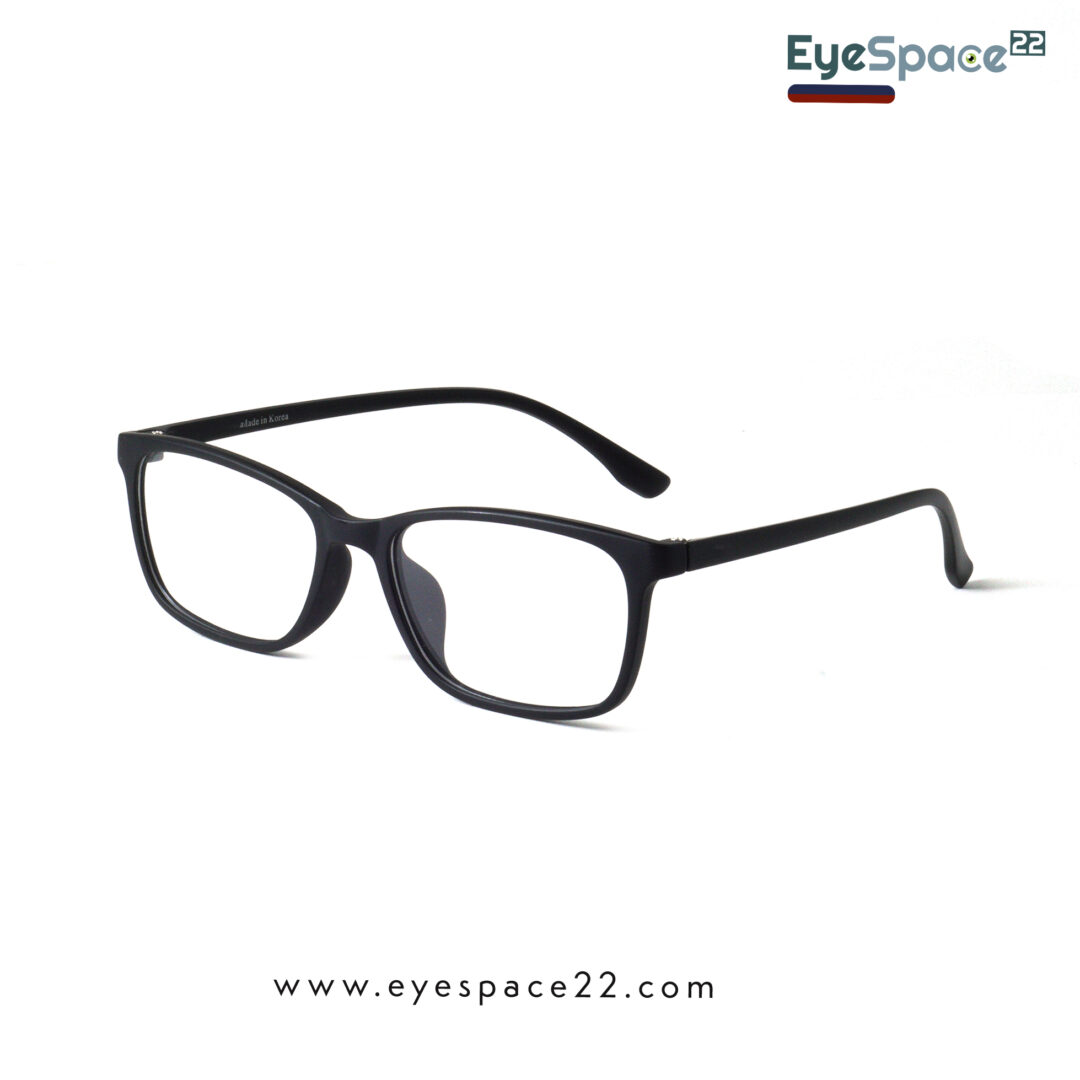 Buy TR90 2818 C2 Matte Black Eyeglasses in Bangladesh