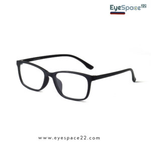 Buy TR90 2818 C2 Matte Black Eyeglasses in Bangladesh