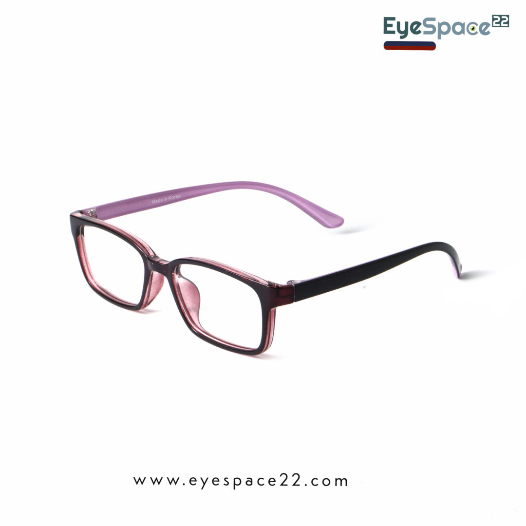Buy TR90 68167 C5 Dark Wine Red Eyeglasses in Bangladesh