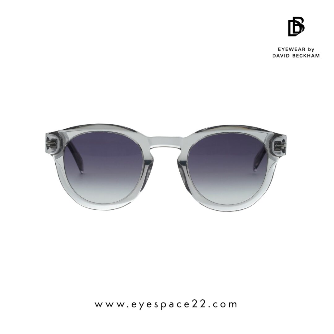 David Beckham SS24 sunglasses for men grey frame acetate lightweight design