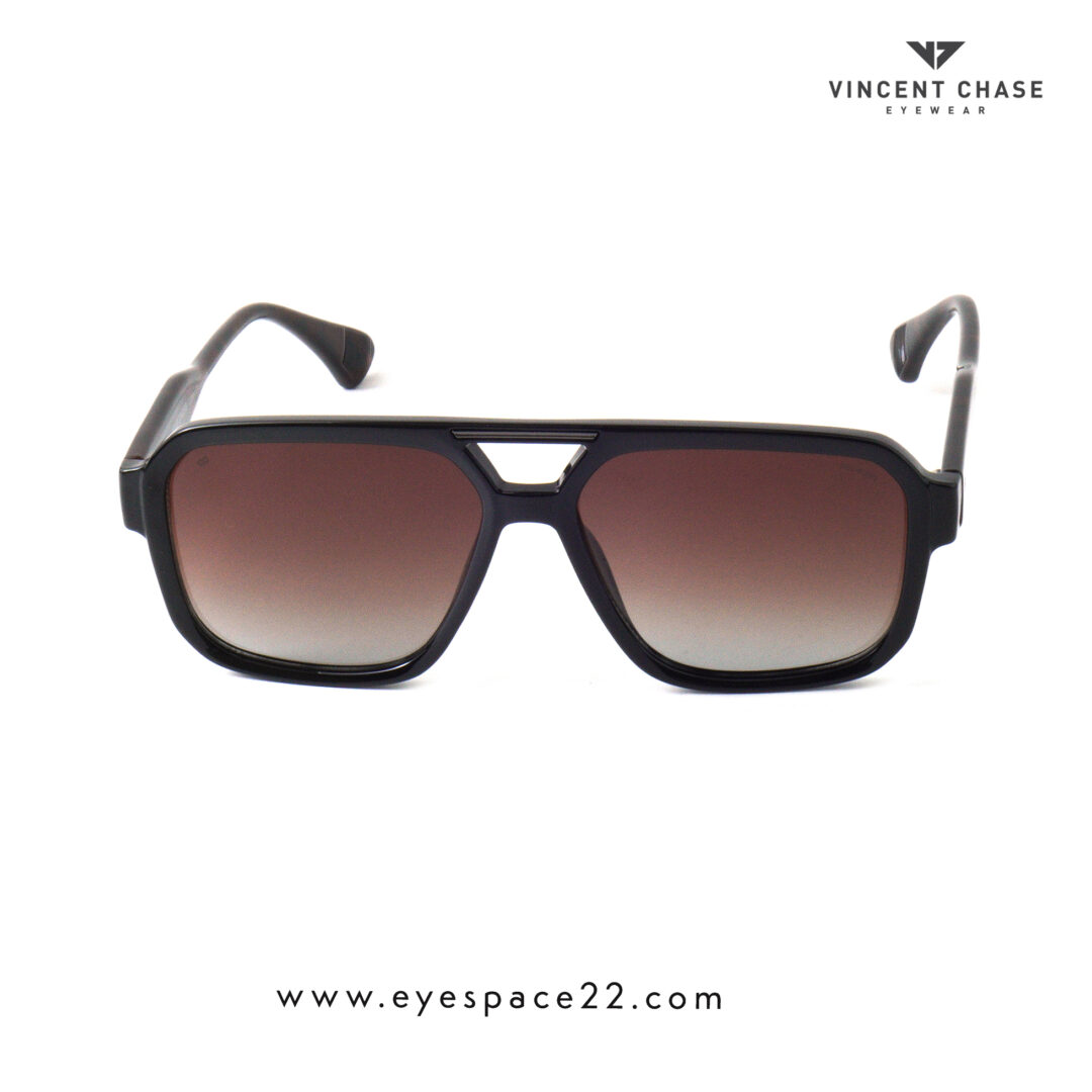 Vincent Chase Lightweight Polarized Black Eyewear