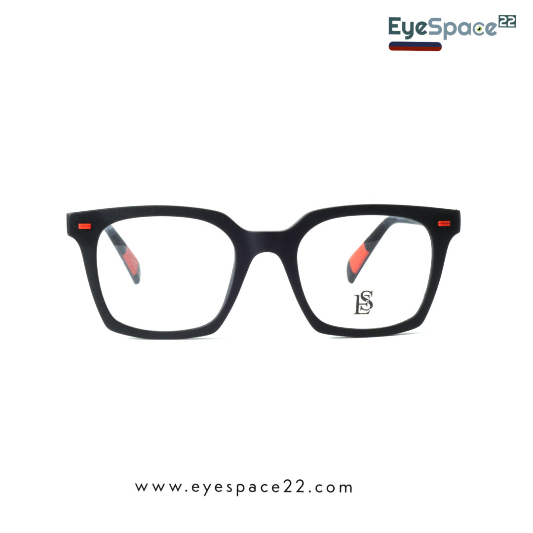 EyeSpace22 ESMY04-07 Stylish Black Eyeglasses for Everyday Wear