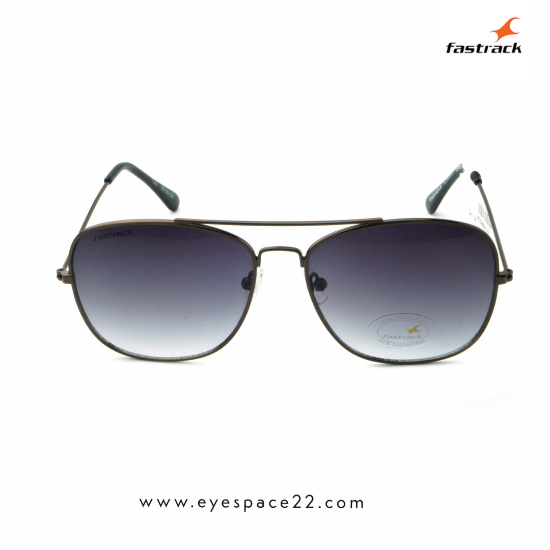 Fastrack M253GY11V Lightweight Black Navigator Sunglasses