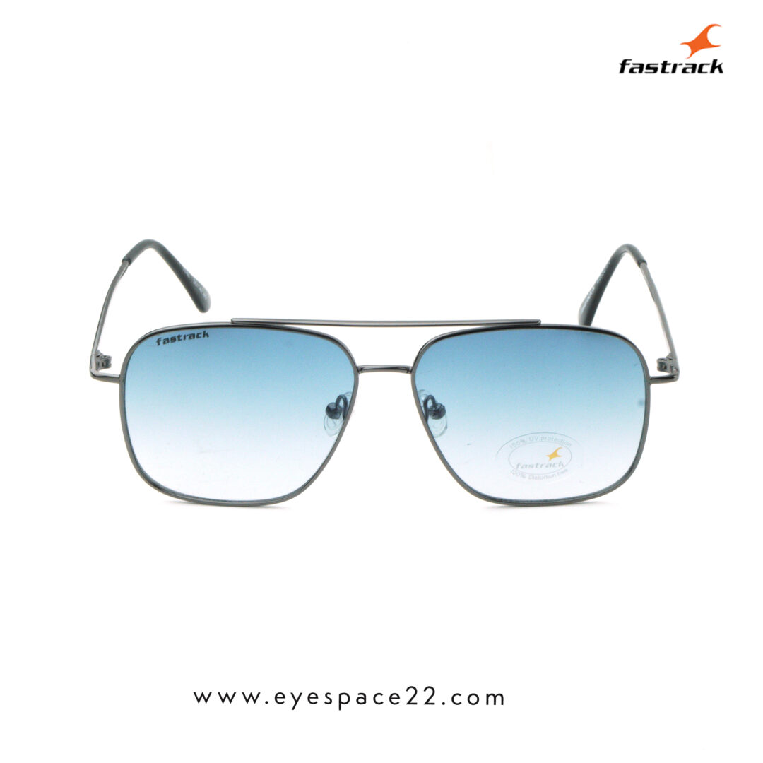 Fastrack Stylish Blue Metal Navigator Eyewear
