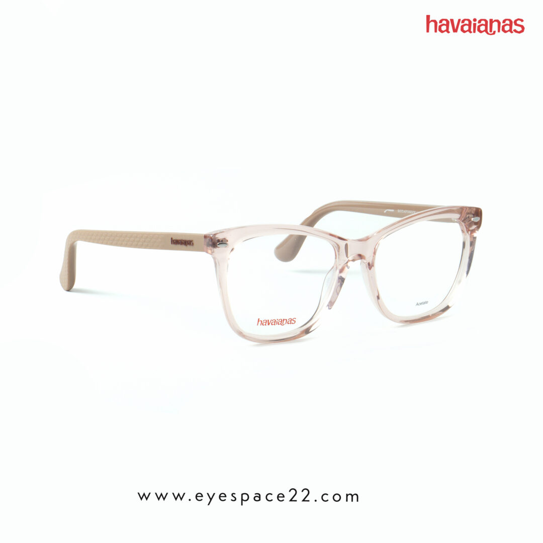 Havaianas BOTAFOGO/V 9R6 Lightweight Transparent Pink Optical Eyewear