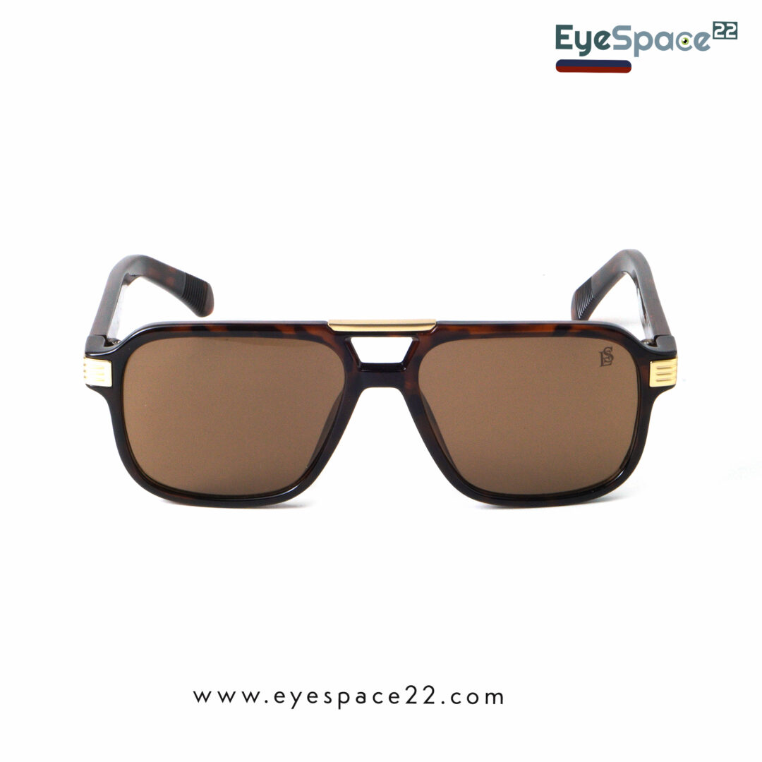 EyeSpace22 ES10825 C4 Stylish Glossy Dark Tortoise Eyewear