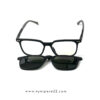 Black Clip-On Eyeglasses Lenskart LA E17273