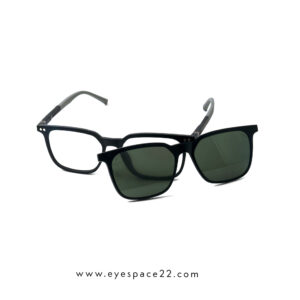 Buy Lenskart Air Switch LA E17273 Black Clip-On Eyeglasses in Bangladesh