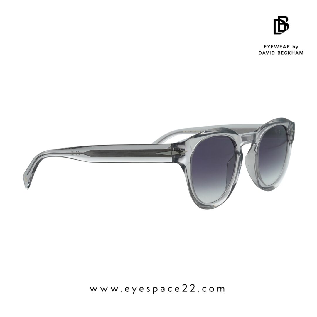 Devid beckham DB 7041/S FLAT men sunglasses dark grey shaded gradient stylish eyewear