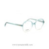 Moschino MOL616 MVU Transparent Light Blue Women's Eyeglasses