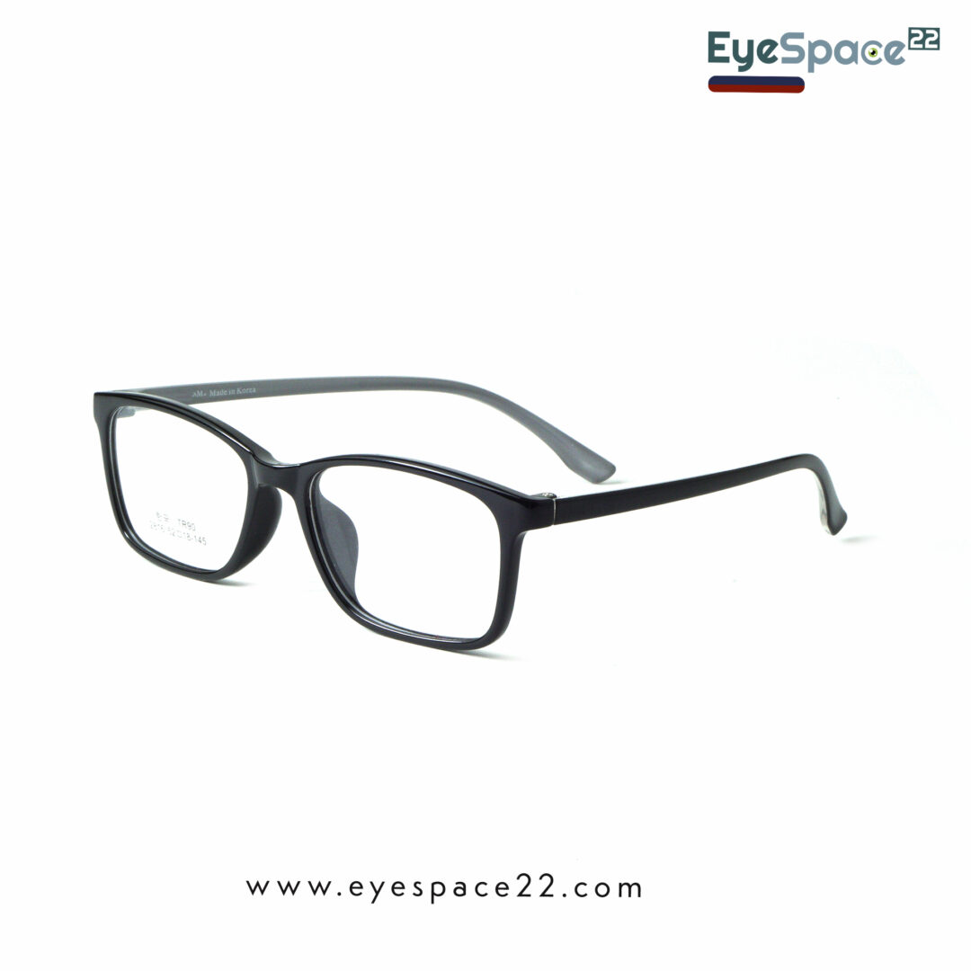 Buy TR90 2816 C3 Glossy Black Eyeglasses in Bangladesh