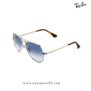 Buy Ray-Ban Polished Silver Pilot Sunglasses in Bangladesh