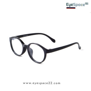 Buy TR90 68165 C1 Black Round Eyeglasses in Bangladesh