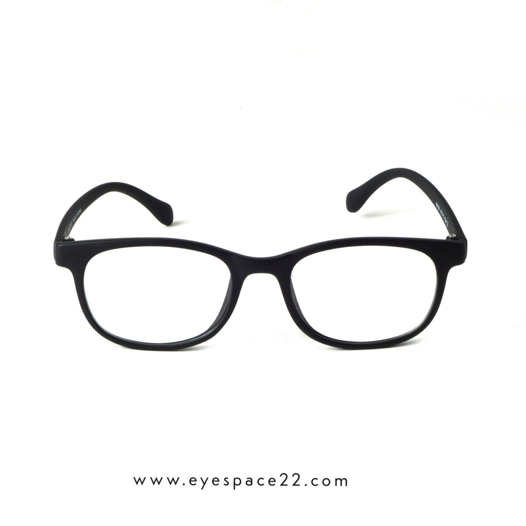 TR90 68164 C2 Full Rim Black Kids Eyewear