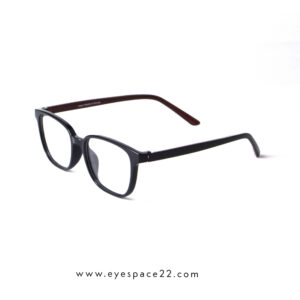 Buy TR90 68189 C3 Glossy Black Eyeglasses in Bangladesh