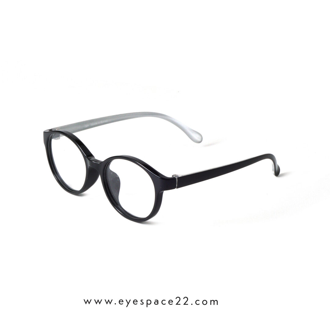 Buy TR90 68165 C3 Glossy Black Eyeglasses in Bangladesh