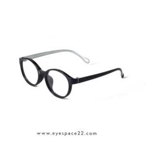 Buy TR90 68165 C3 Glossy Black Eyeglasses in Bangladesh