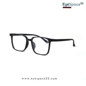 Buy TR90 2828 C2 Matte Black Eyeglasses in Bangladesh