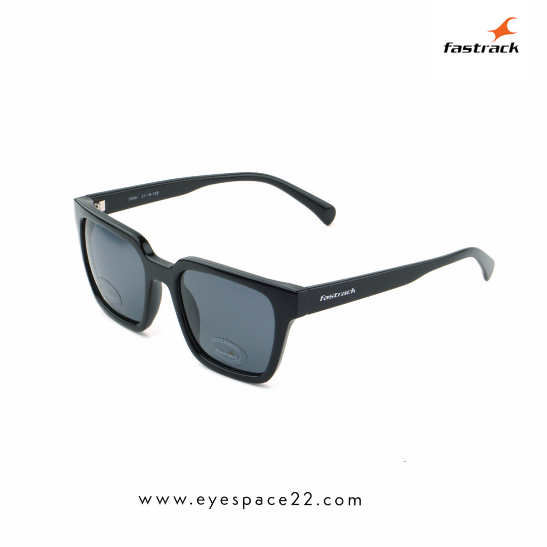 Buy Fastrack P494GY1PV Grey Square Polarized Sunglasses in Bangladesh