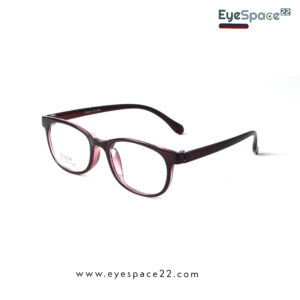 Buy TR90 68164 C5 Dark Wine Red Kids Eyeglasses in Bangladesh