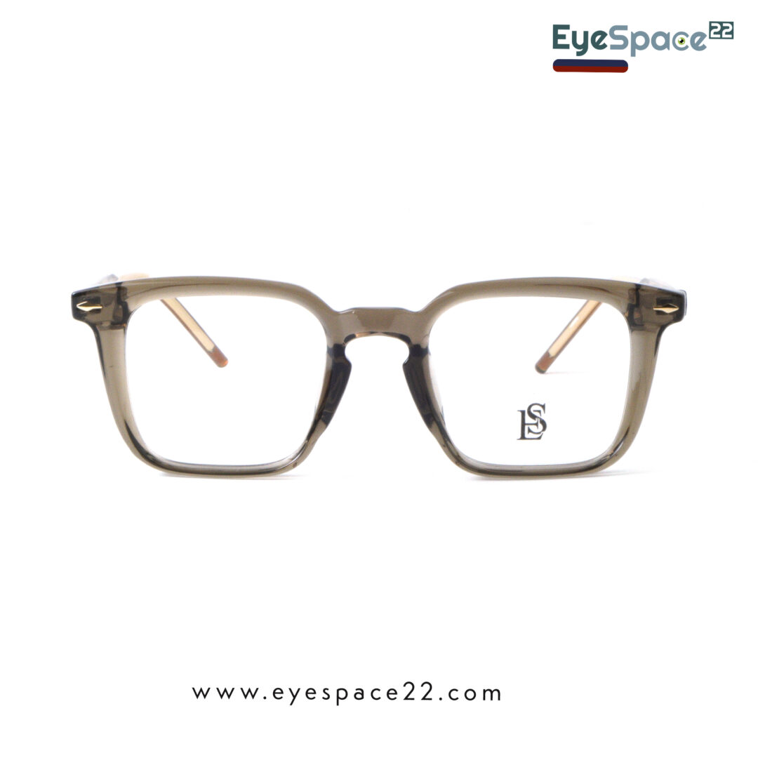 EyeSpace22 ESTR6916 C3 Full Rim Translucent Grey Eyewear Frame