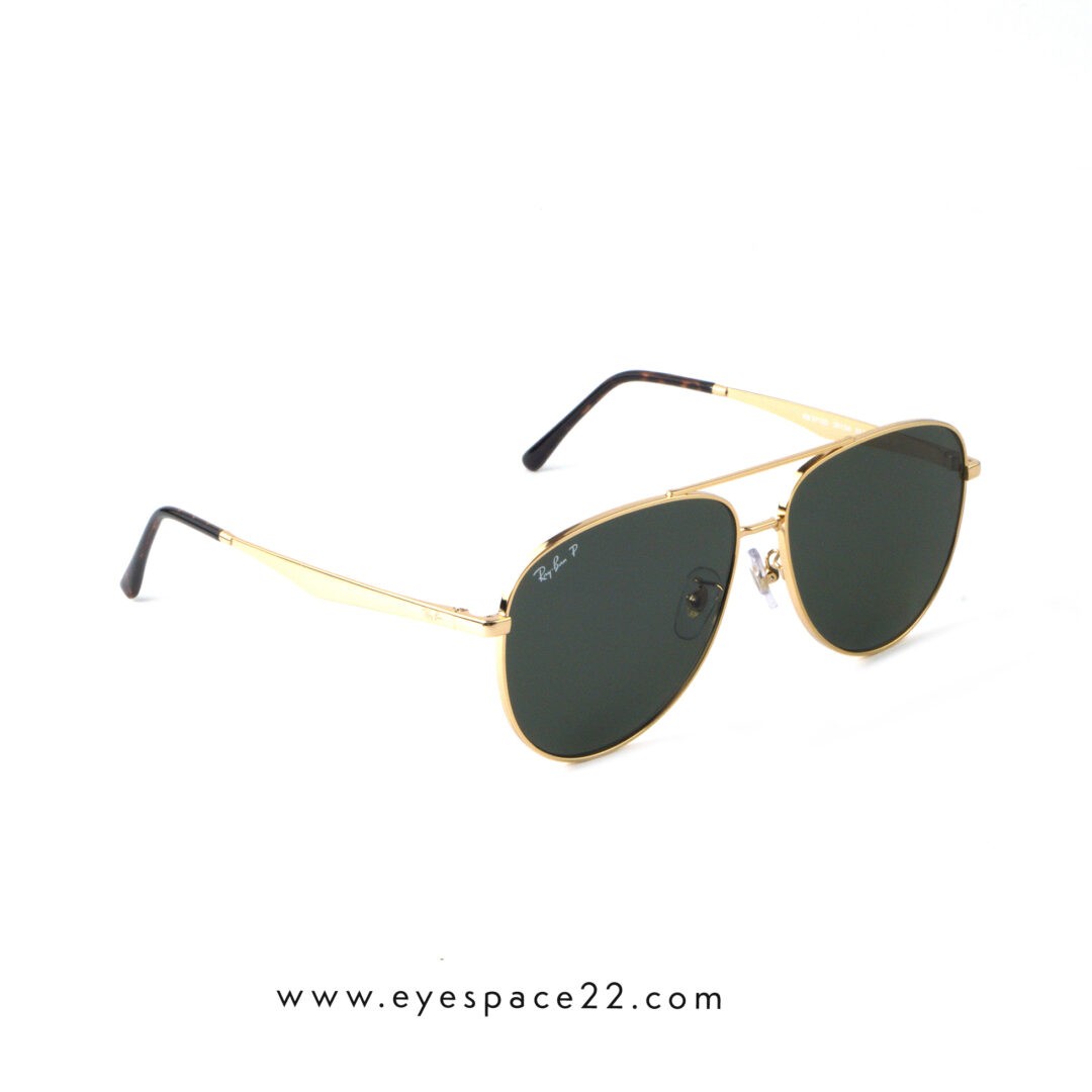 Ray-Ban Arista Gold Polarized UV Protection Sunglasses