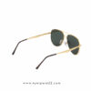 Shop Original Ray-Ban Arista Gold Pilot Polarized Sunglasses