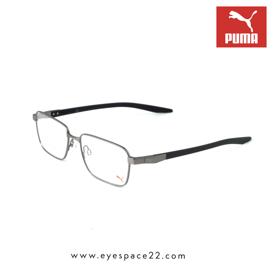 Buy Puma Light Gunmetal Rectangle Eyeglasses in Bangladesh