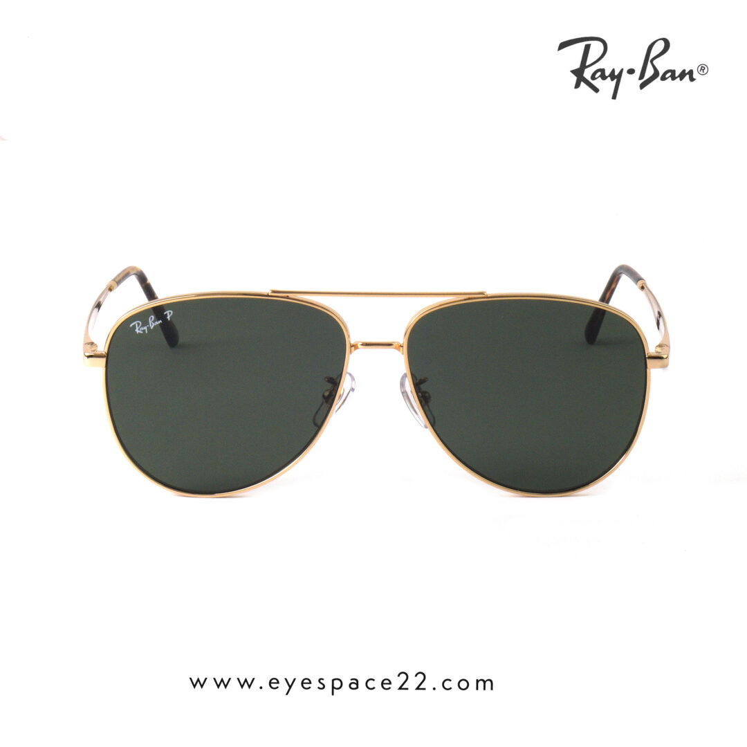 Best Ray-Ban Arista Gold Pilot Polarized Sunglasses at EyeSpace22