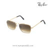 Buy Ray-Ban New Caravan Gold Sunglasses In Bangladesh