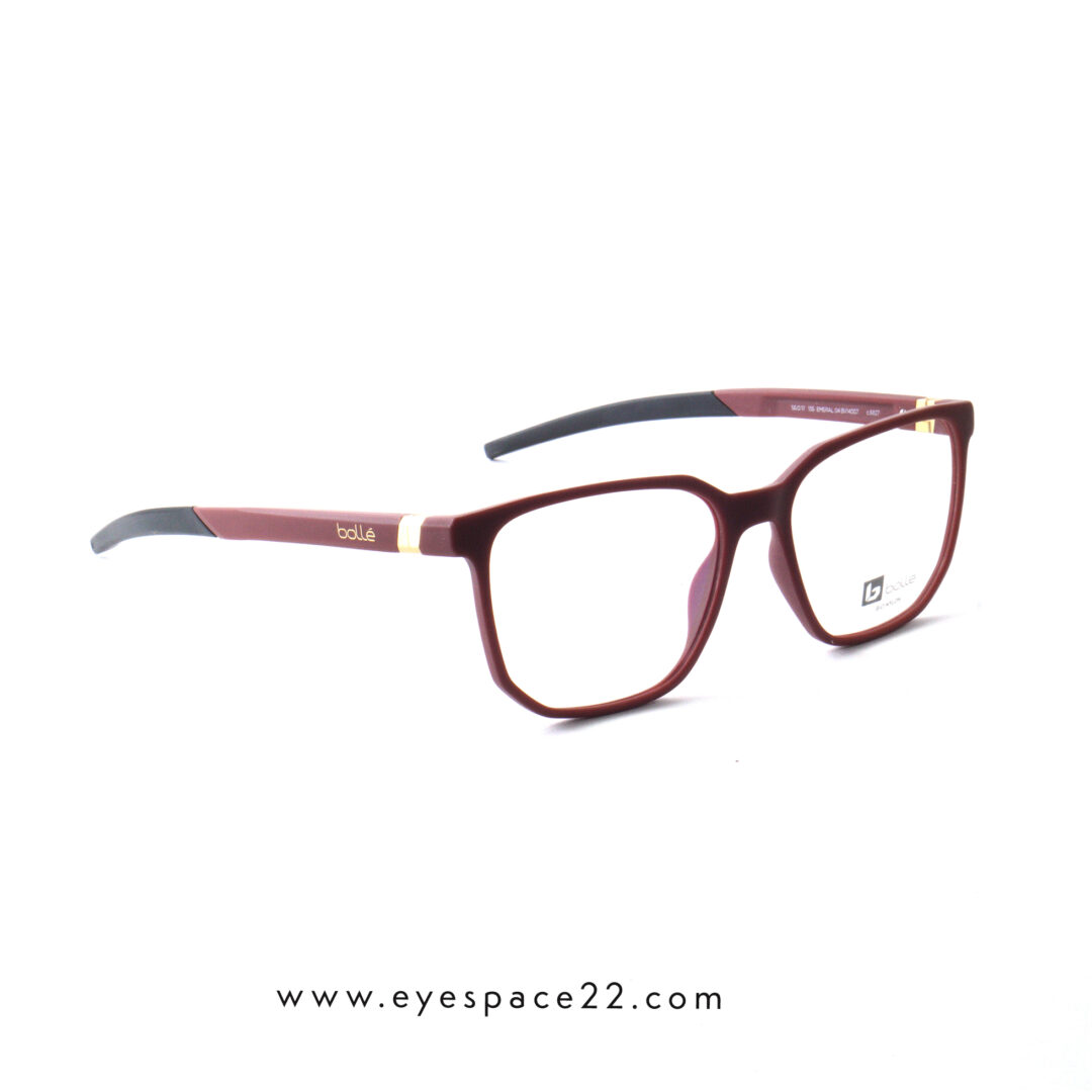 BOLLÉ Premium Burgundy Eyeglasses for Men