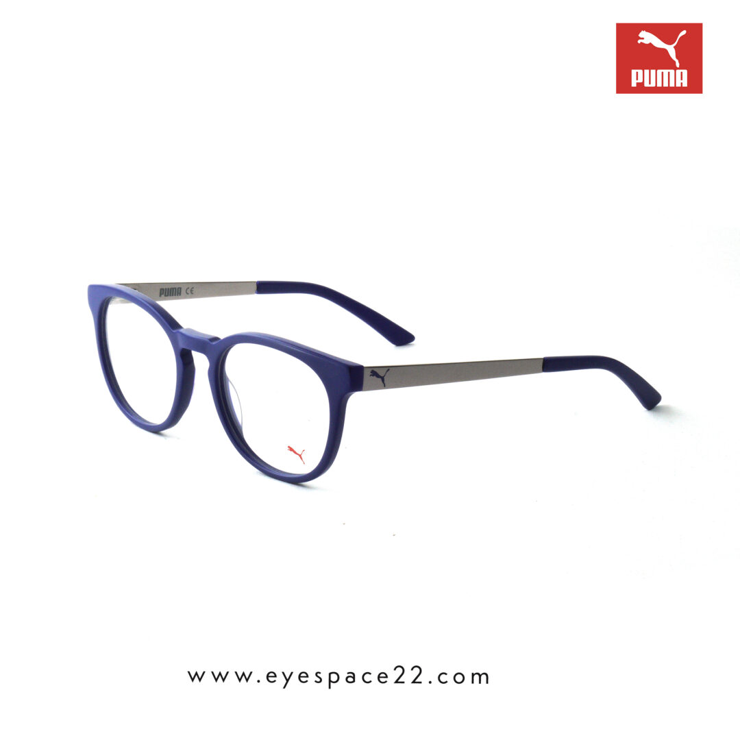 Puma Satin Blue Eyewear PE0017O 003