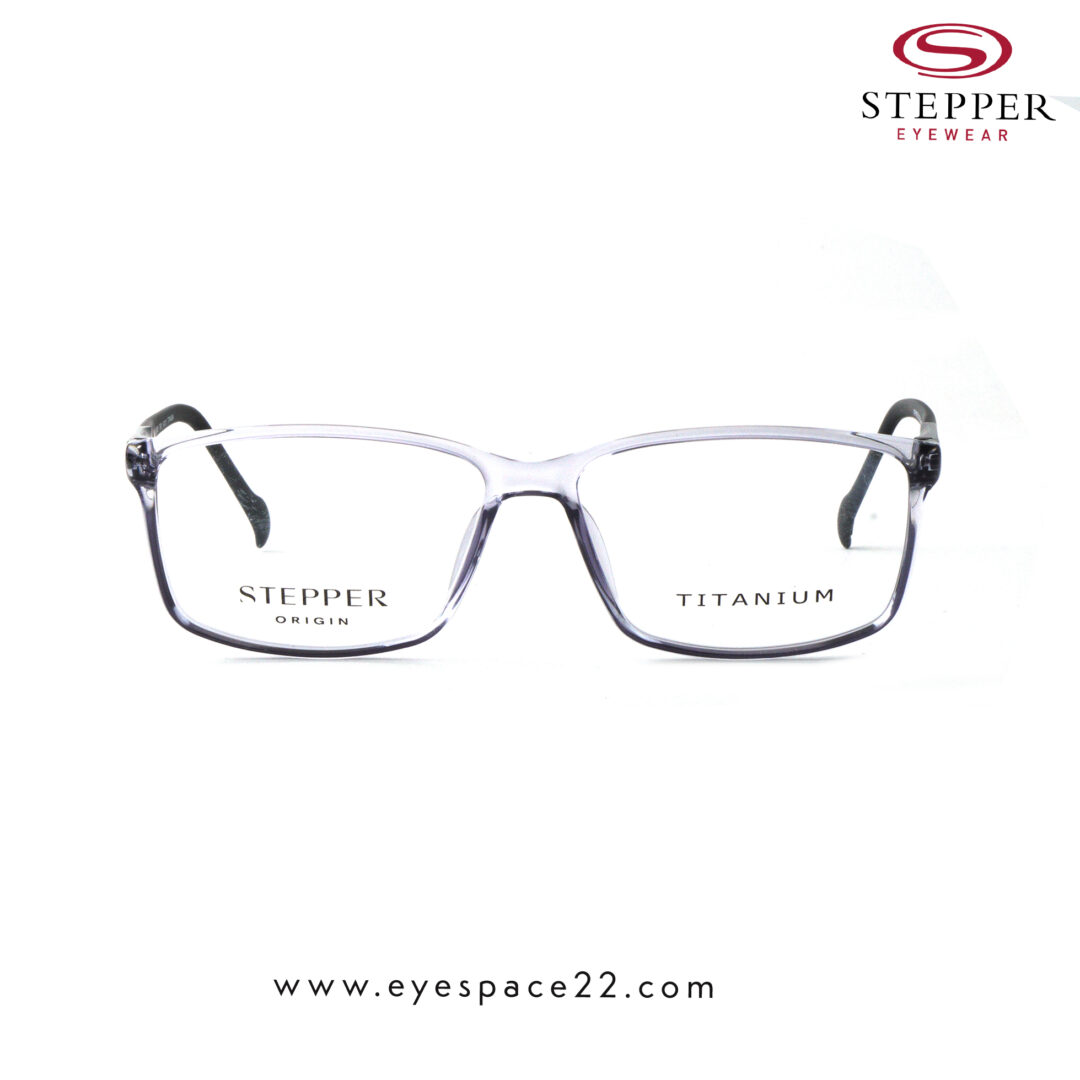 Order online luxury translucent grey eyeglasses from Stepper