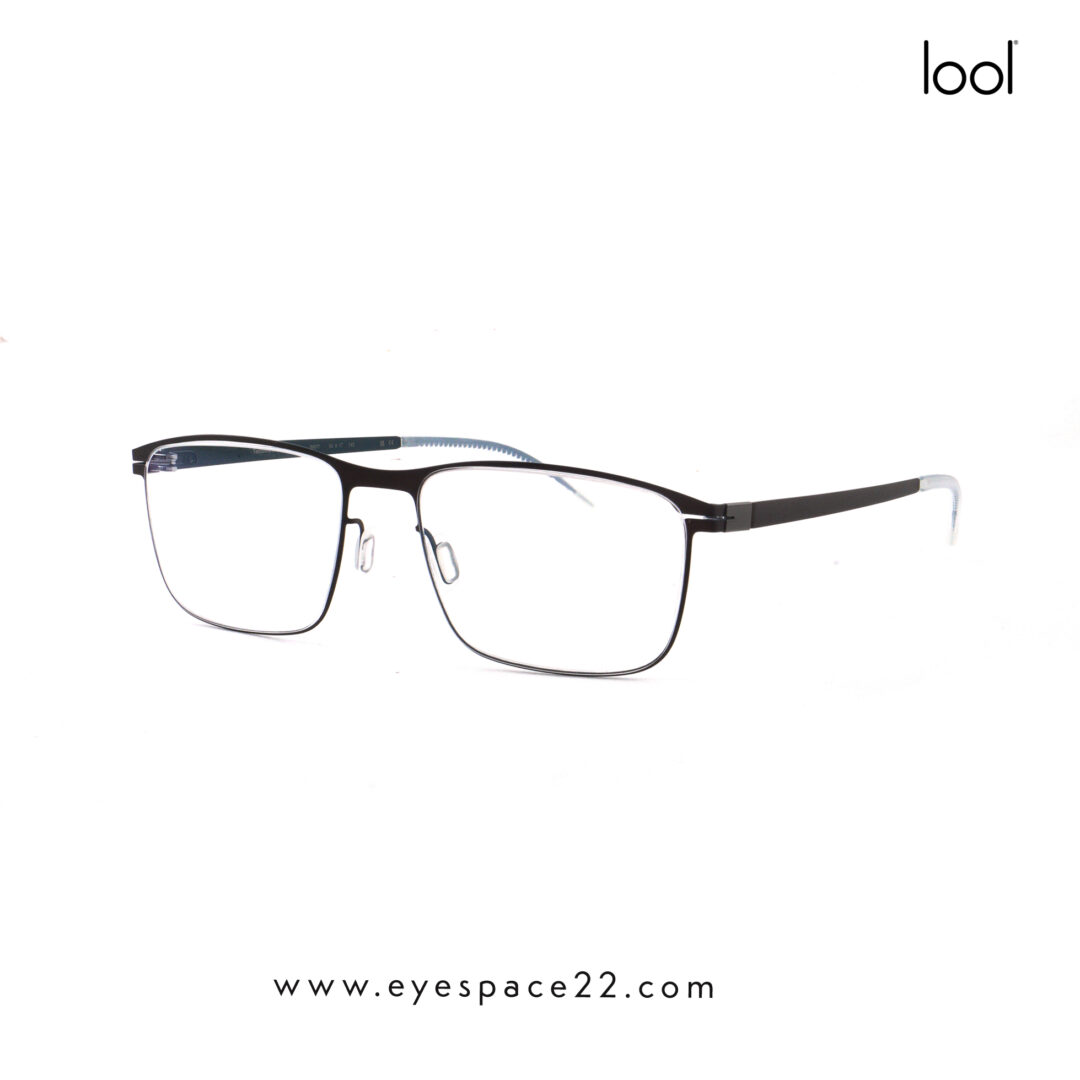 Lool Ibem Black Square Eyewear For men 
